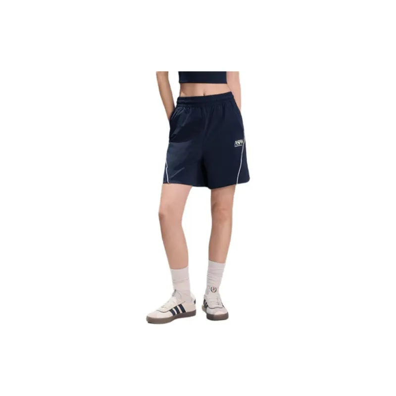 Adidas VERBIAGE WOVEN SHORTS Casual Shorts Women's College Navy-2