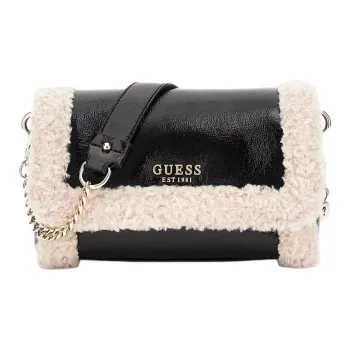 GUESS Polyurethane Crossbody Bag Shoulder Bag Women's Black