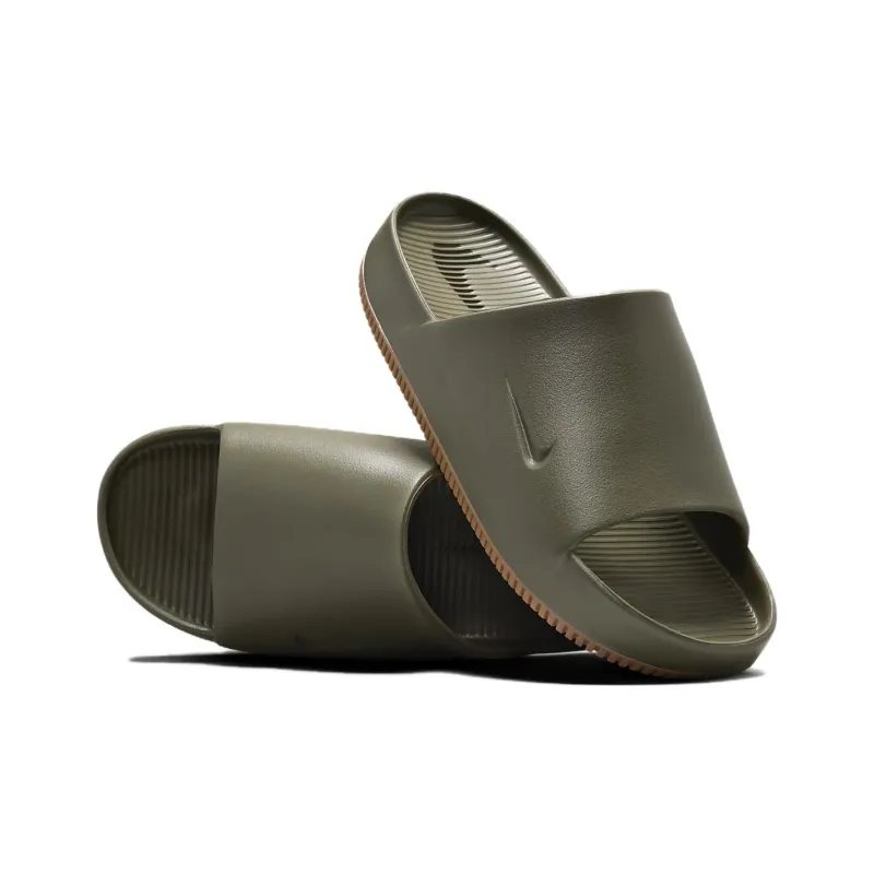 Nike Calm Slide Medium Olive Gum-3
