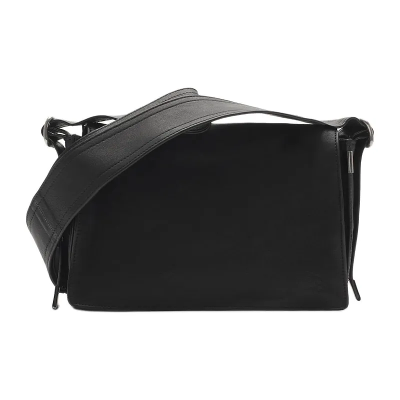 Burberry Trench Lambskin Shoulder Bag, Crossbody Bag Men's Black-0