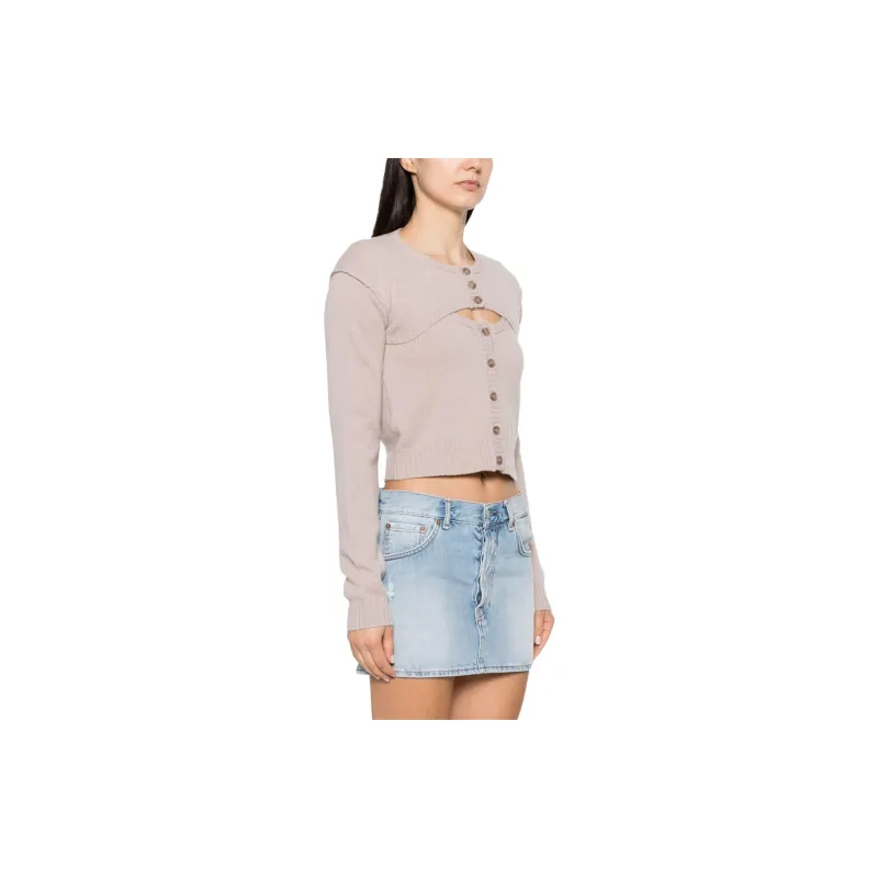 Acne Studios Layered Knitted Jumper-3