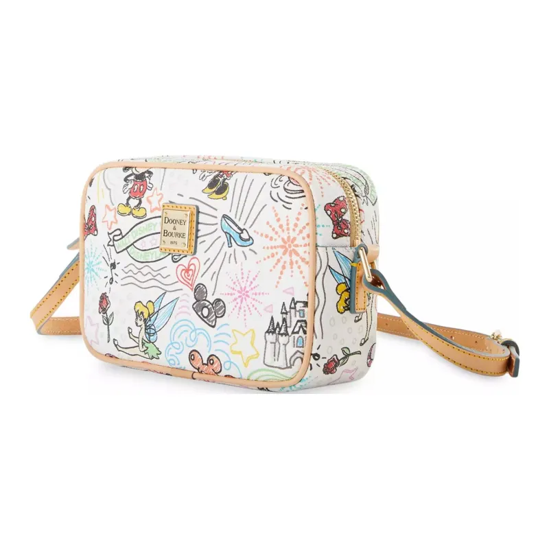 Disney Bourke Collaboration PVC Shoulder Bag Crossbody Bag Unisex Beige-1