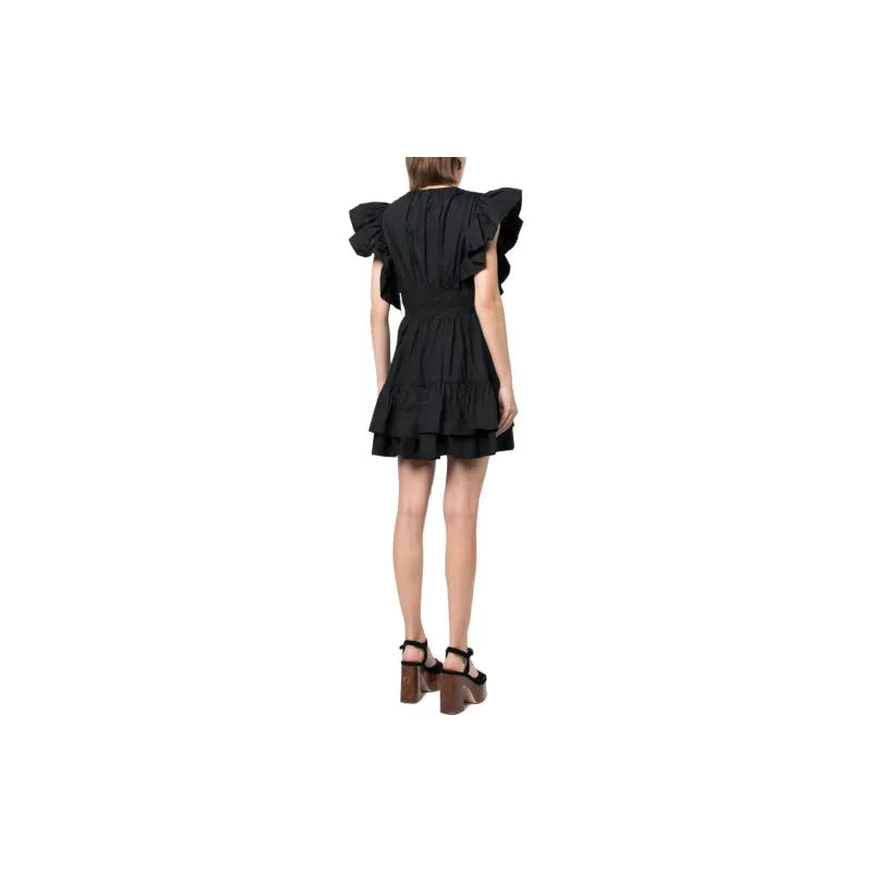 Ulla Johnson Kiri Ruffled Mini Dress-2