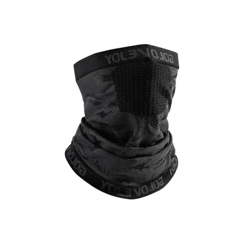 HNJ Riding Equipment Face Masks Unisex Polyamide, Elastane, Polyester Black, Yellow-7