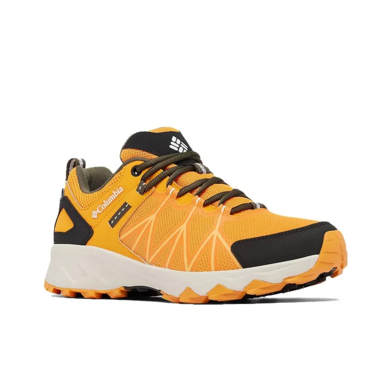 Columbia Peakfreak 2 Wear-resistant And Waterproof Low-Top Hiking Shoes Men's Yellow-3