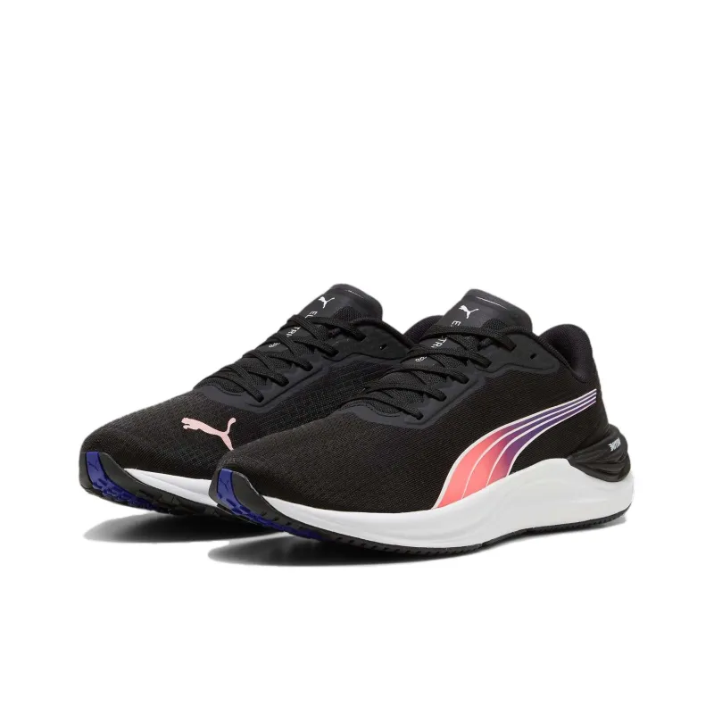 PUMA Electrify Nitro 3 Anti Slip Wear Resistant Low Top Running Shoes Men's Black-2