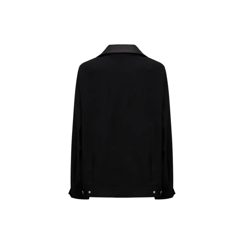 Lost In Echo Cropped Coats Women's-3
