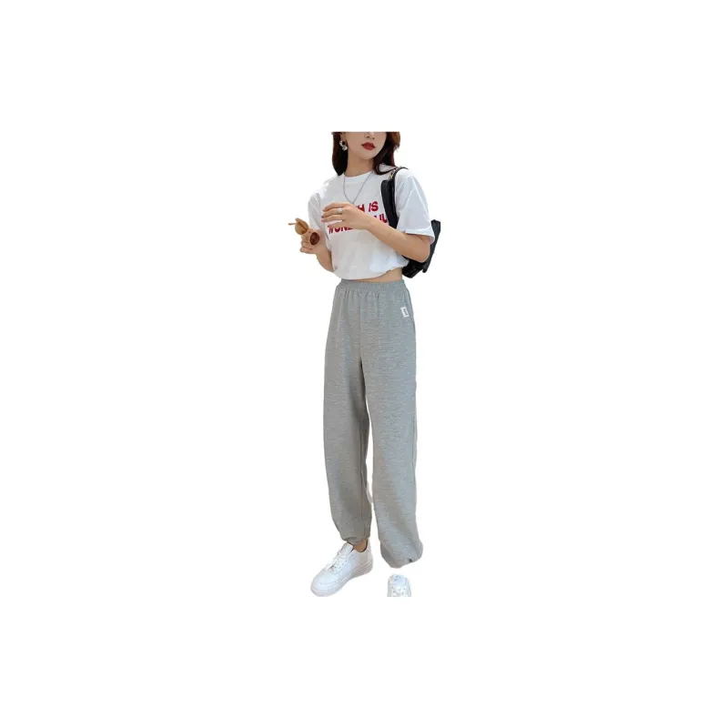 HSTYLE Casual Pants Women's Gray-2