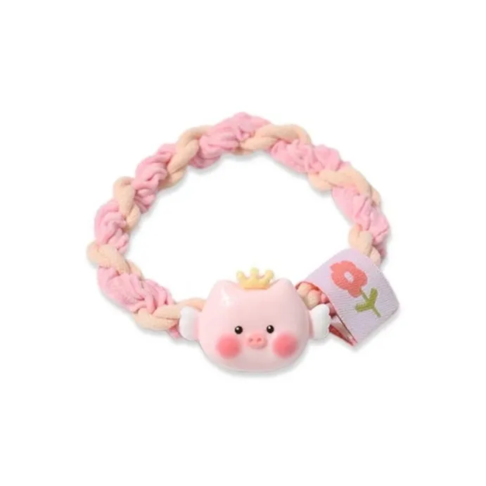 GIRATI Fabric Resin Hair Tie Women's-2