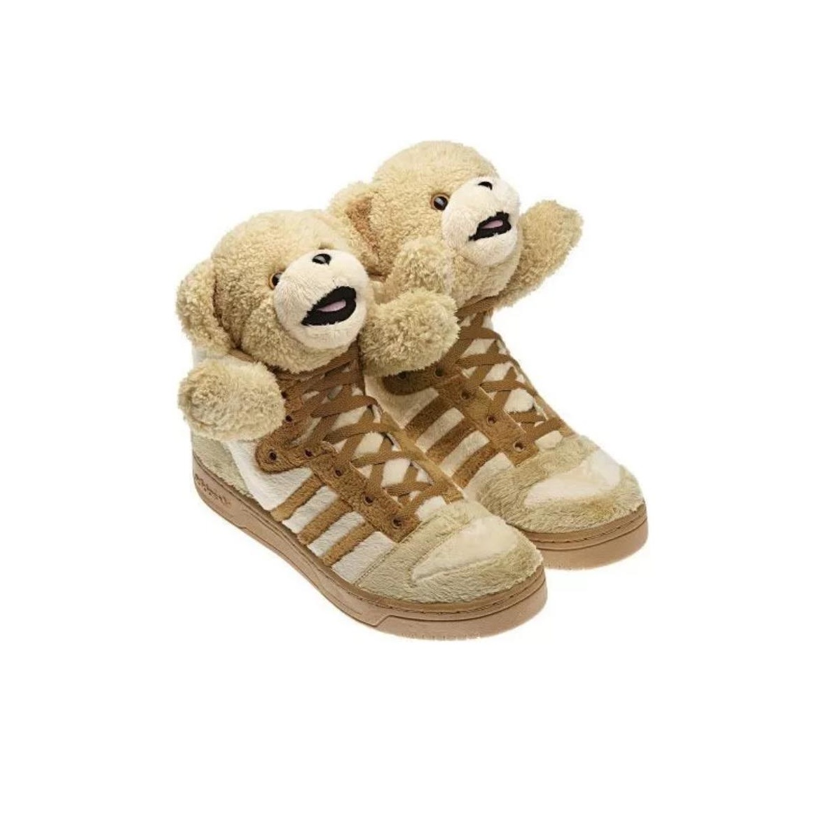 Adidas JS Bear Jeremy Scott Teddy Bear Brown 44