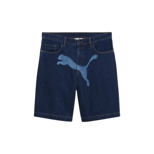 PUMA A$AP Rocky Denim Shorts Unisex Blue