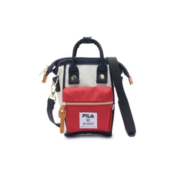 FILA Anello Collaboration Polyester Handbag Shoulder Bag Crossbody Bag Unisex Red