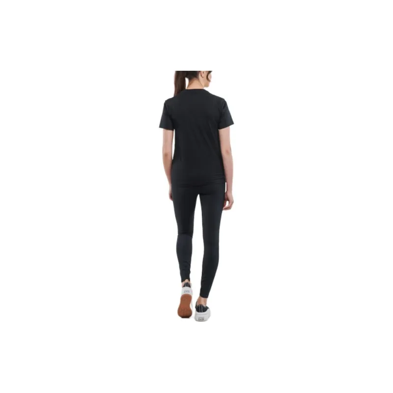 Converse Star Chevron Infill T Shirts Women's Black-3