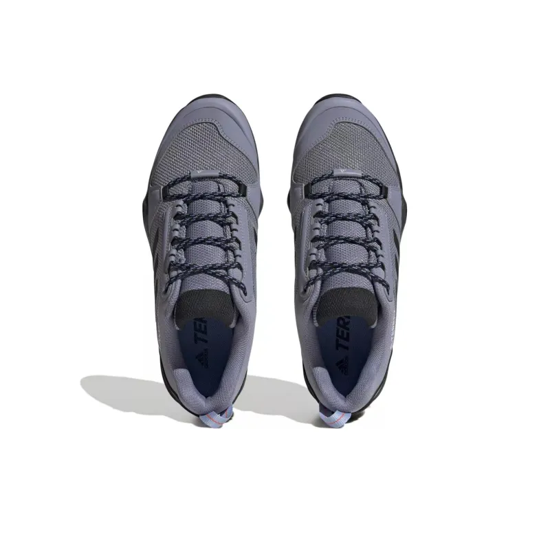 Adidas Terrex AX3 Anti Slip Wear Resistant Low Top Hiking Shoes Men's Purple-3