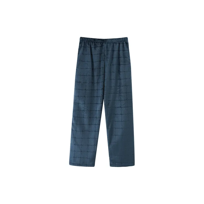 MADALLO Pajama Pants Men's Navy Blue-0