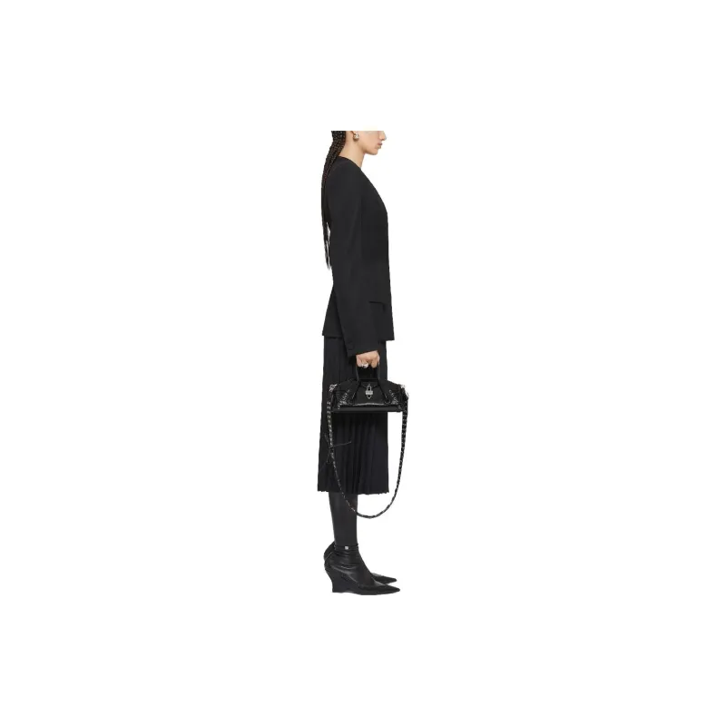 Givenchy 4G Plaque Pleated Midi Skirt-3