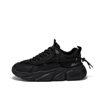 Warrior Warrior Anti Slip Wear Resistant Breathable Lightweight Height Increasing Warm Low Top Chunky Sneakers Unisex