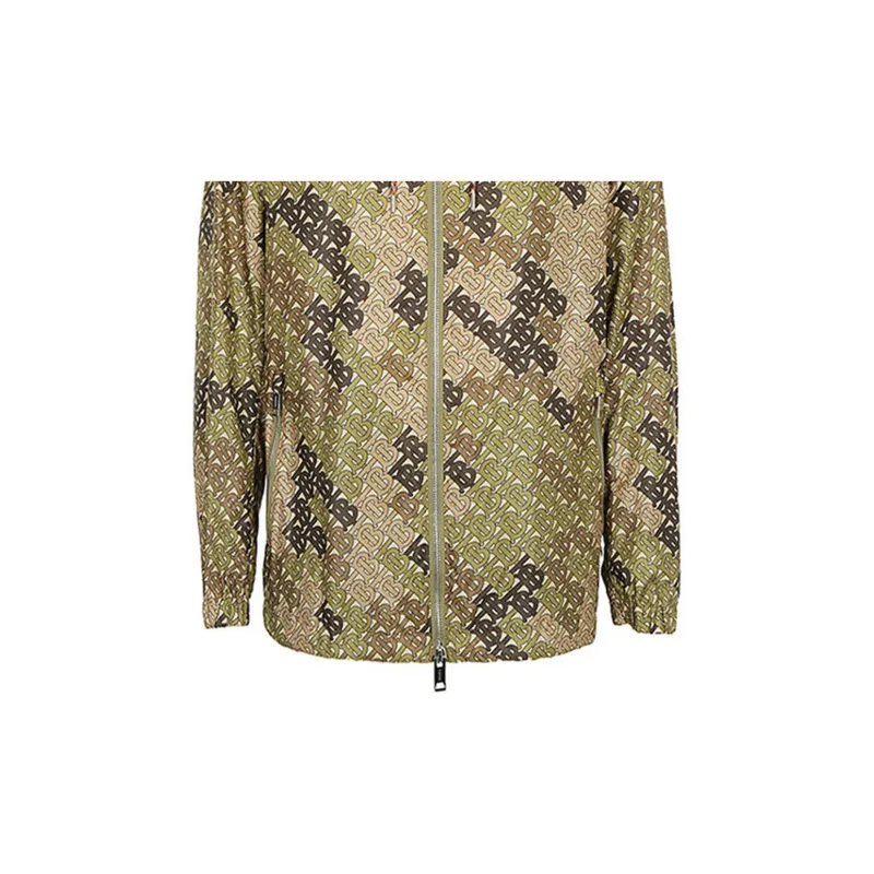 Burberry Jackets Coats Men's Olive Green-6