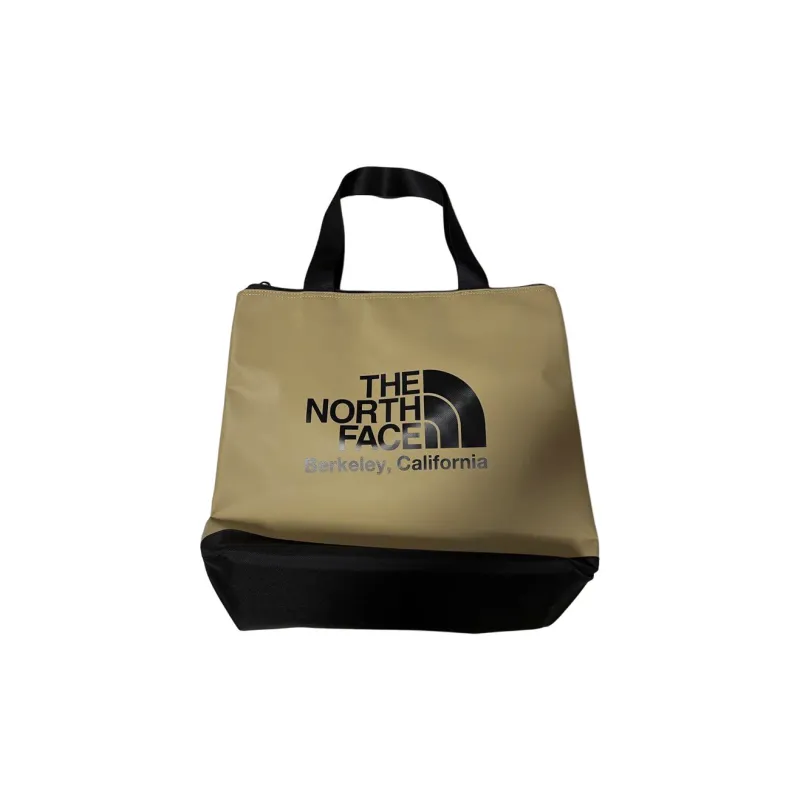 THE NORTH FACE Nylon Fabric With Polyester Shoulder Bag, Tote Bag, Shopping Bag, Handbag Regular Unisex Black Brown-3