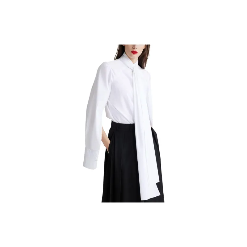Patou Ascot Tied Neck Blouse-2