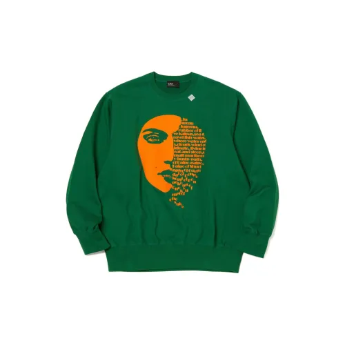 KOLOR Sweatshirts Men Bright Green