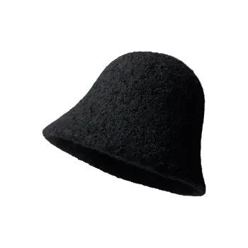 Big Head Planet Wool Bucket Hats Unisex