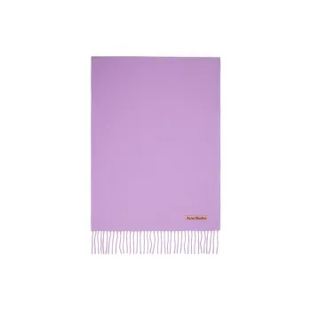 Acne Studios Wool Knit Scarves Women's Purple