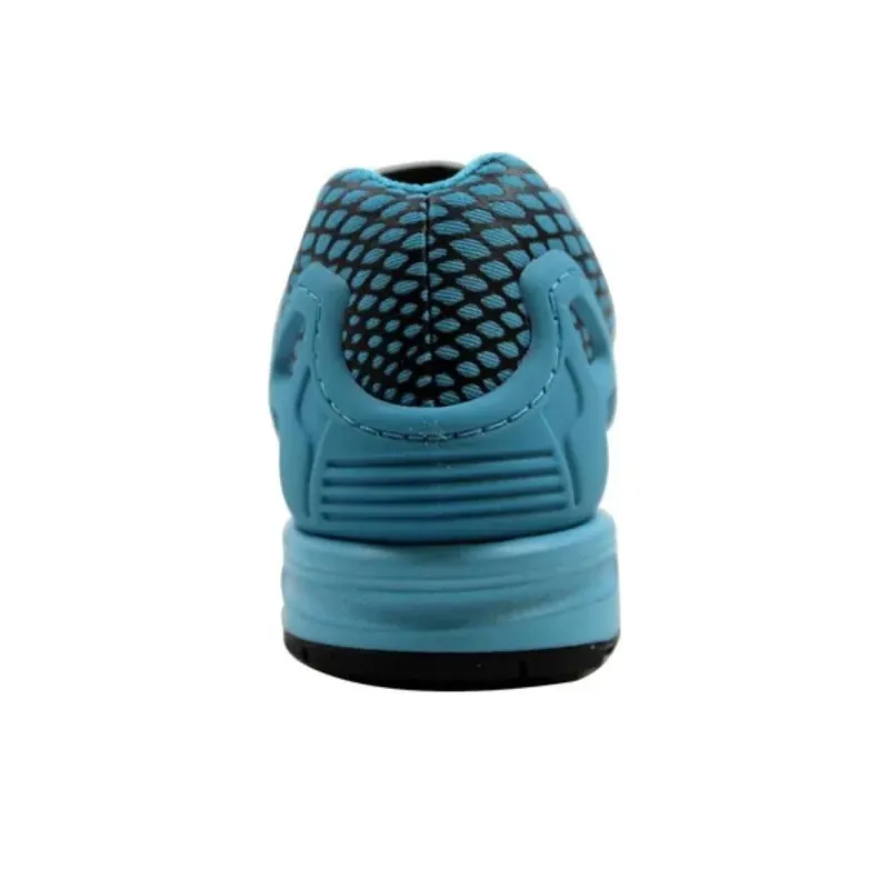 Adidas Zx Flux Techfit Core Black/Blanch Sea Blue-2