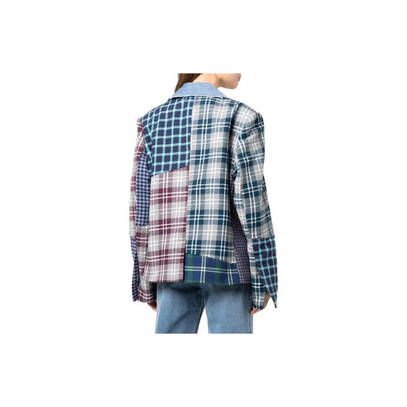 NATASHA ZINKO Jackets & Coats Women's Blue-2