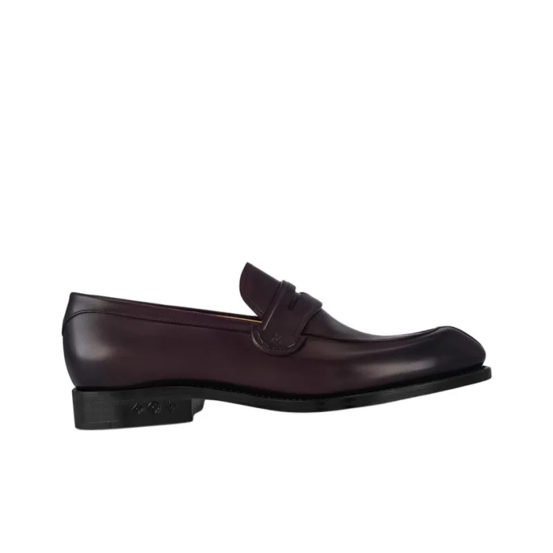 LOUIS VUITTON Sorbonne Loafers Men's Bordeaux Red-1