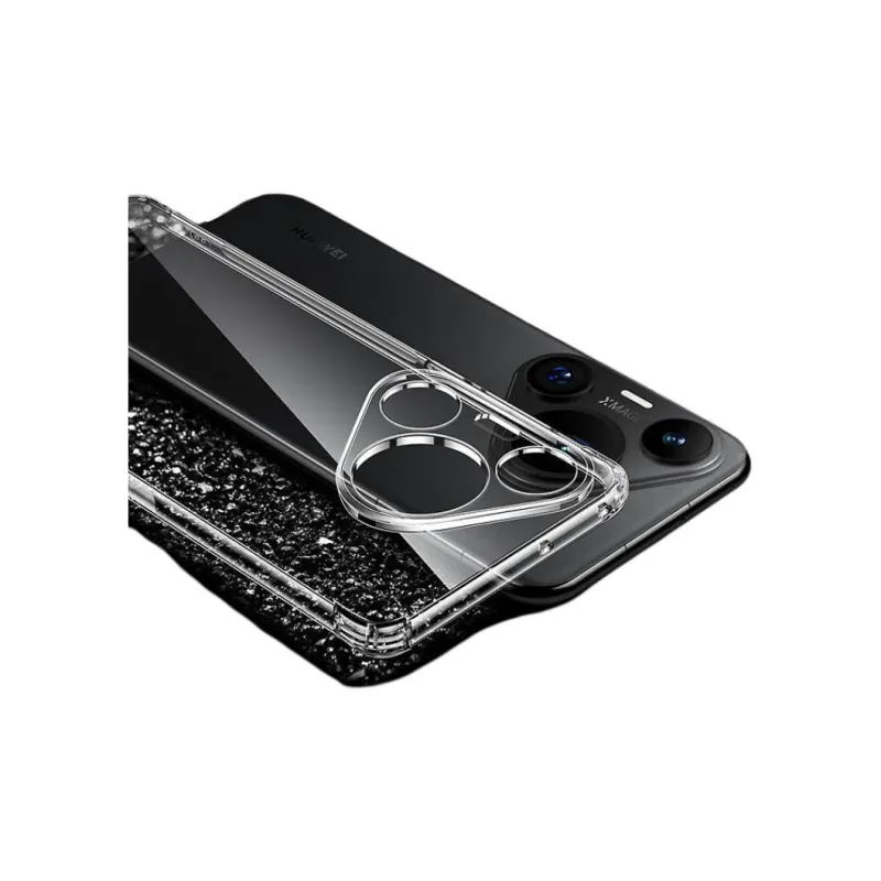 Cuttlefish Grid Silicone Material Extra Thin Impact Resistant Phone Cases Applicable To Huawei PURA70 Minimalist-3