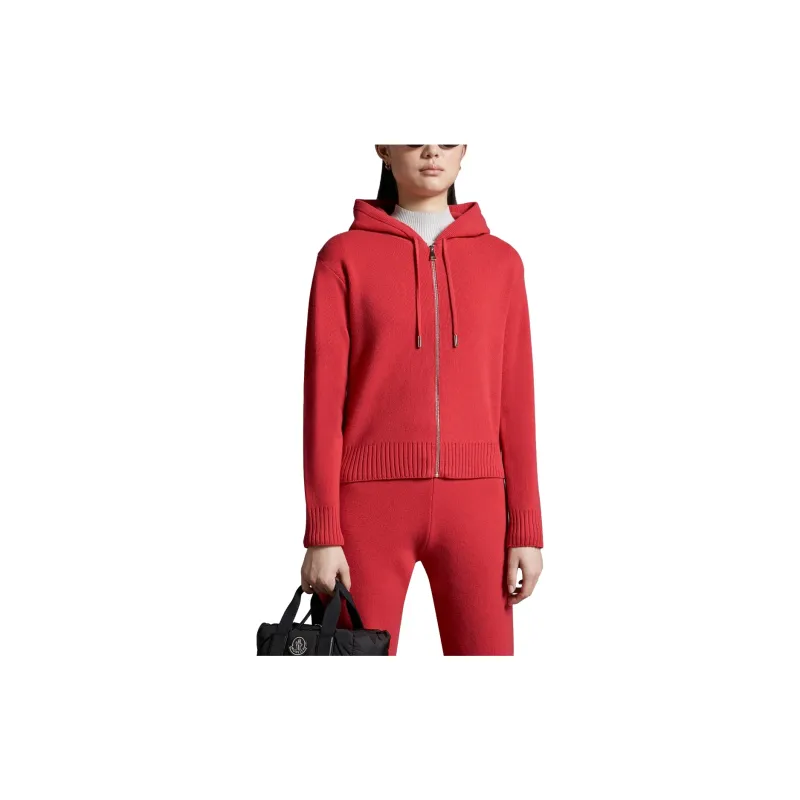 Moncler SS24 Year Of The Dragon Collection Sweater Women's Red-2