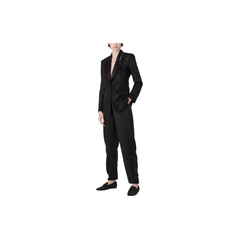 EMPORIO ARMANI Jackets Women's Black-1