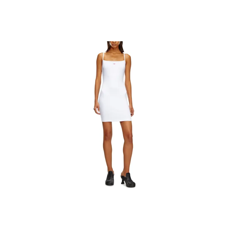 DIESEL D Hopy D Logo appliqué Mini Dress-1