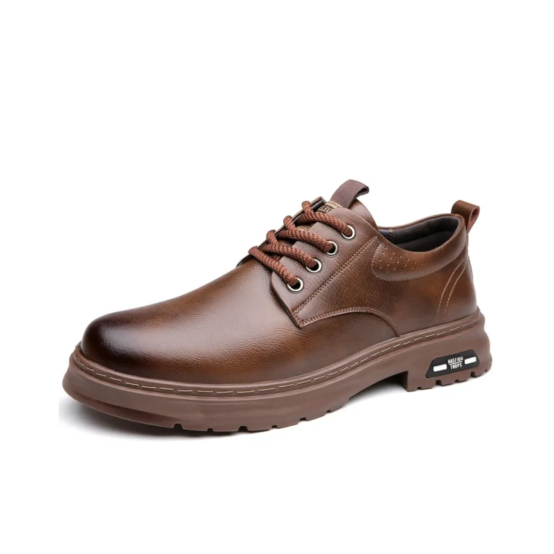 PTLS Men's Casual Shoes Men Low Top Black, Brown-6