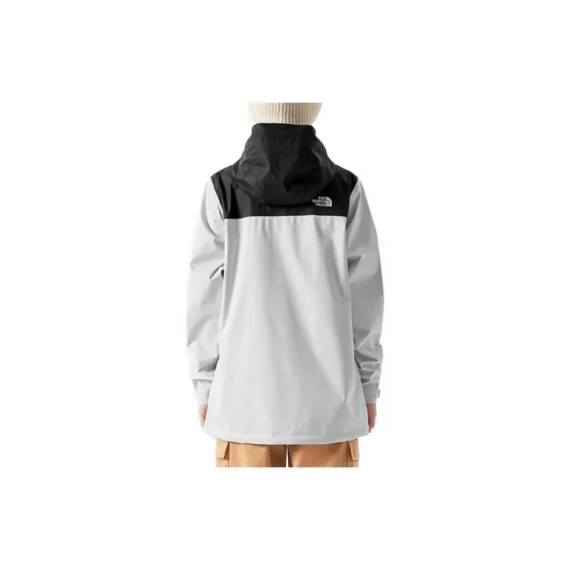 THE NORTH FACE Outdoor Hiking Water-Resistant Windproof Breathable Windbreaker Jacket Women's White-3