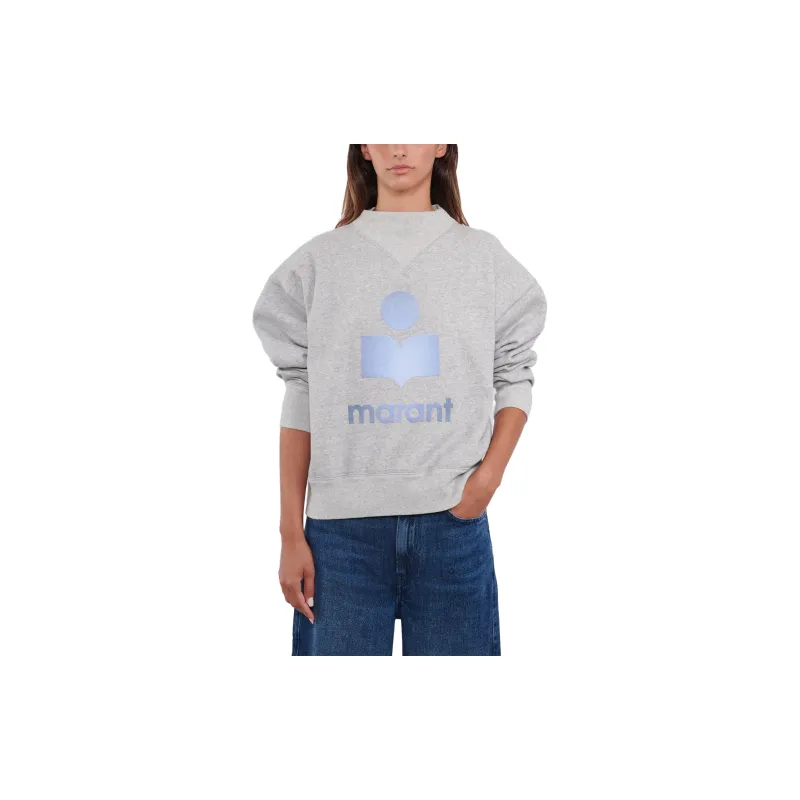 ISABEL MARANT Mobyli Mock Neck Sweatshirt-2