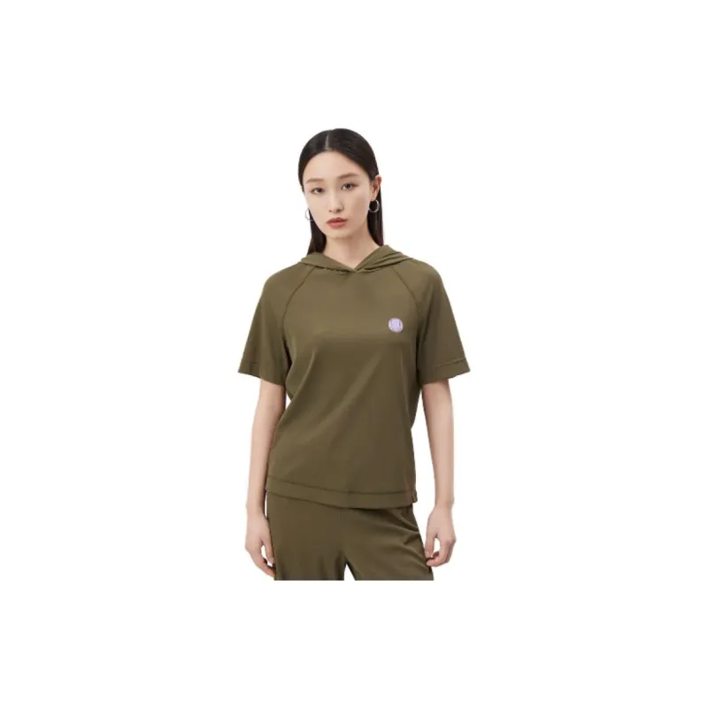 Broadcast T Shirts Women's Quince Gray-1