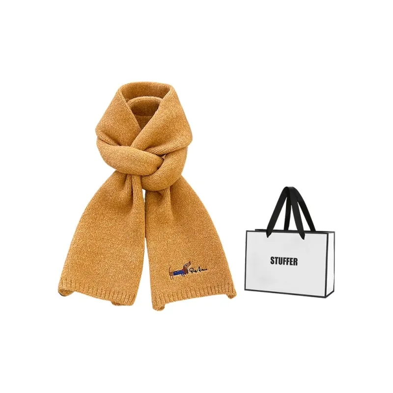 STUFFER Contains Wool Knit Scarves Unisex-22