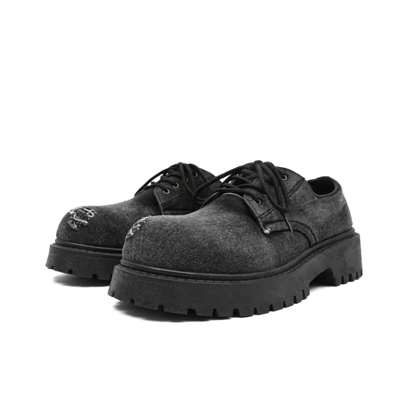 Wooden Rabbit Height Increasing Abrasion Resistant Lightweight Slip Resistant Low Top Casual Shoes Unisex-29