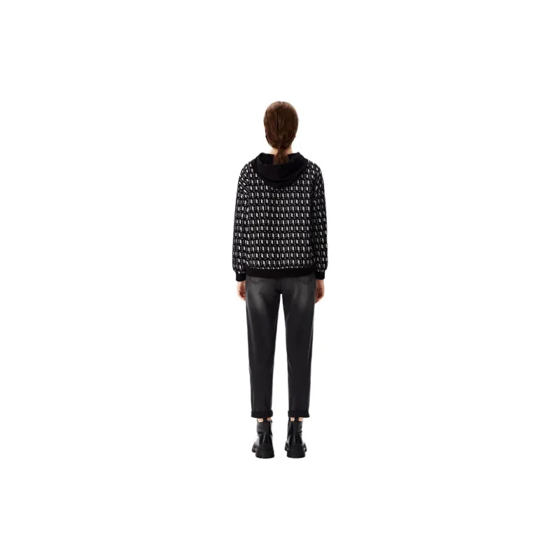 XII BASKET Jeans Women's Black-1