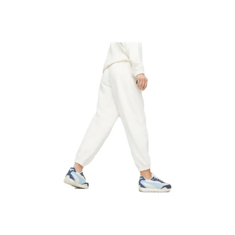 PUMA DOWNTOWN Casual Pants Women's White-4
