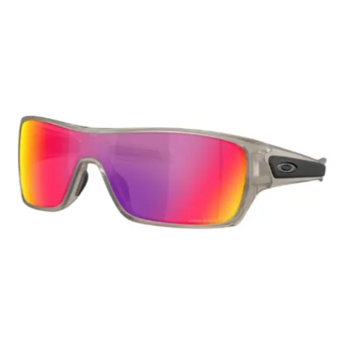 Oakley Injection Molded Irregular Shape Sunglasses Unisex Gray