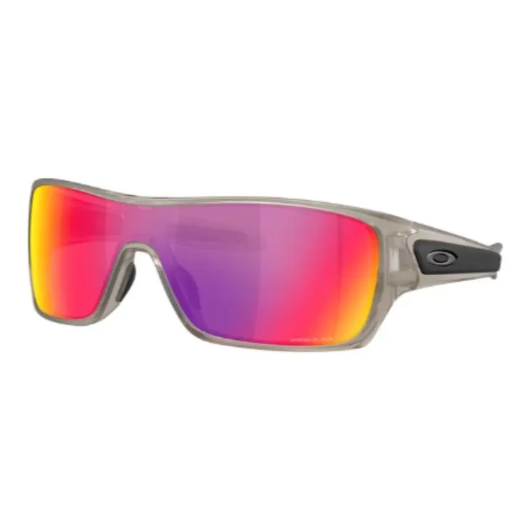 Oakley Injection Molded Irregular Shape Sunglasses Unisex Gray-0