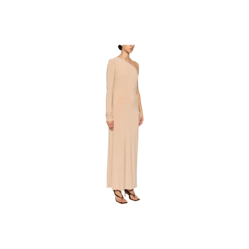 SportMax Asymmetrical One Shoulder Dress-3