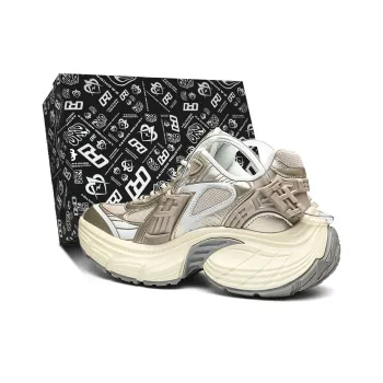 MVA Anti Slip Wear Resistant Breathable Impact Resistant Lightweight Low Top Couple Chunky Sneakers Unisex