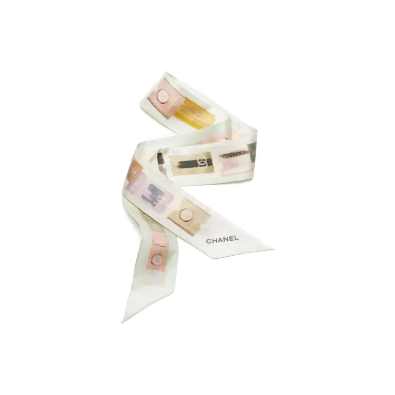 CHANEL Silk Scarves Women's Multicolor-0