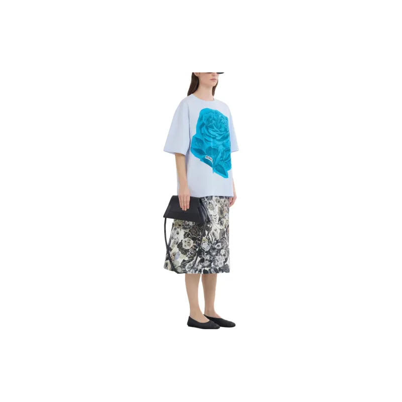 MARNI T-Shirt Women's Light Blue-3