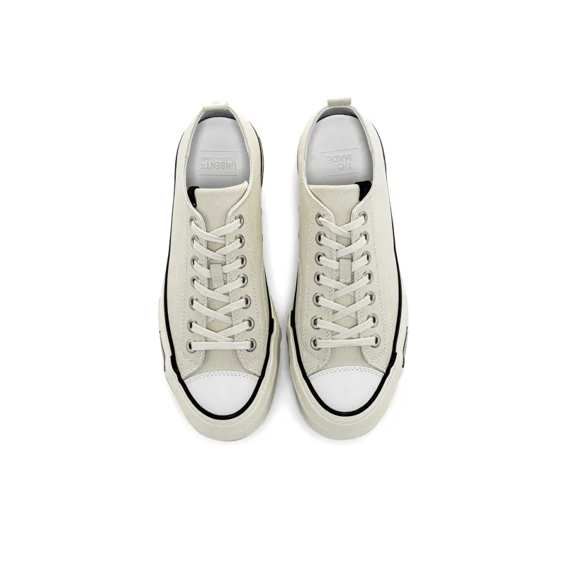 TC Low Top Canvas Shoes Unisex Ecru-3