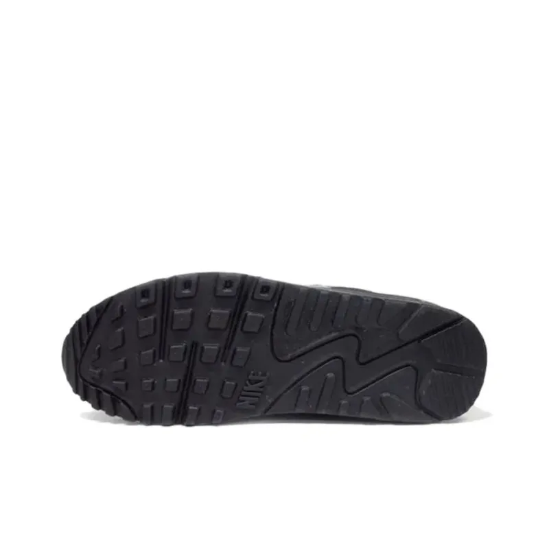 Nike Air Max 90 Anti Slip Wear Resistant Low Top Running Shoes Women's Dark Gray-5